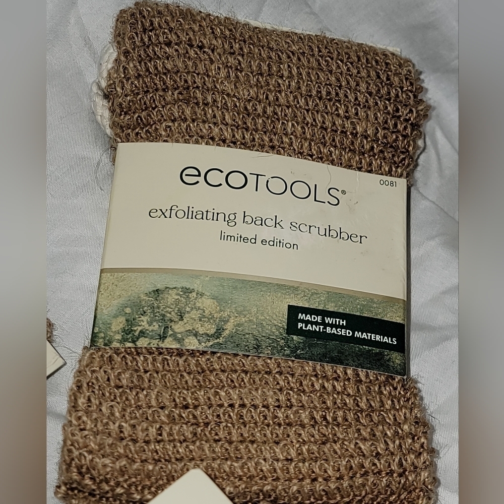 EcoTools Exfoliating Plant Based Back Scrubber Jute New